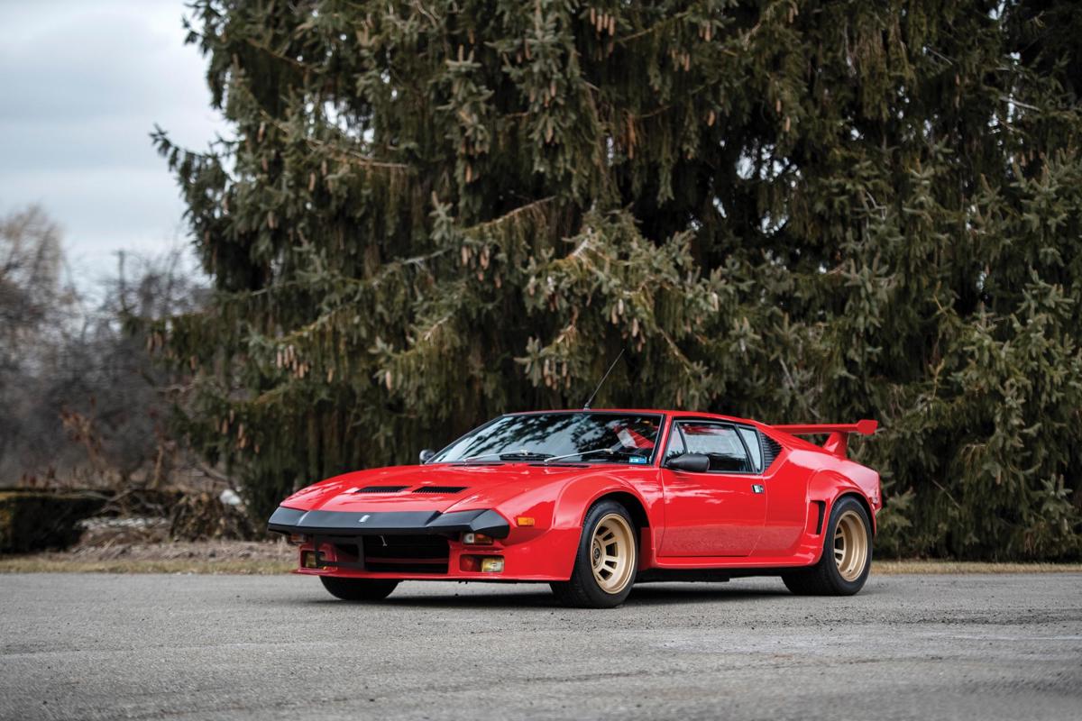 1985 De Tomaso Pantera GT5 offered at RM Sotheby's Amelia Island live auction 2019